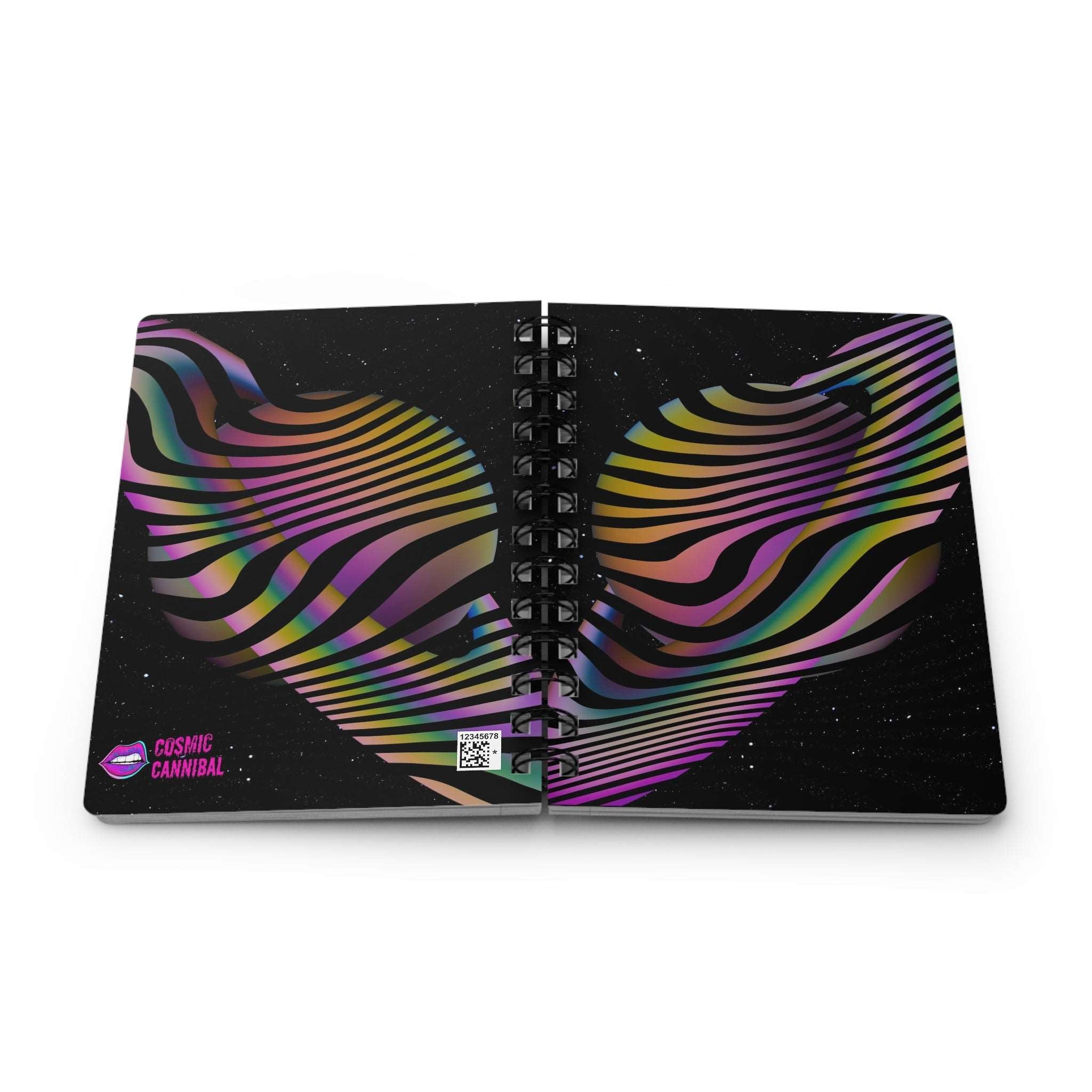 Rings of Saturn Spiral Bound Journal