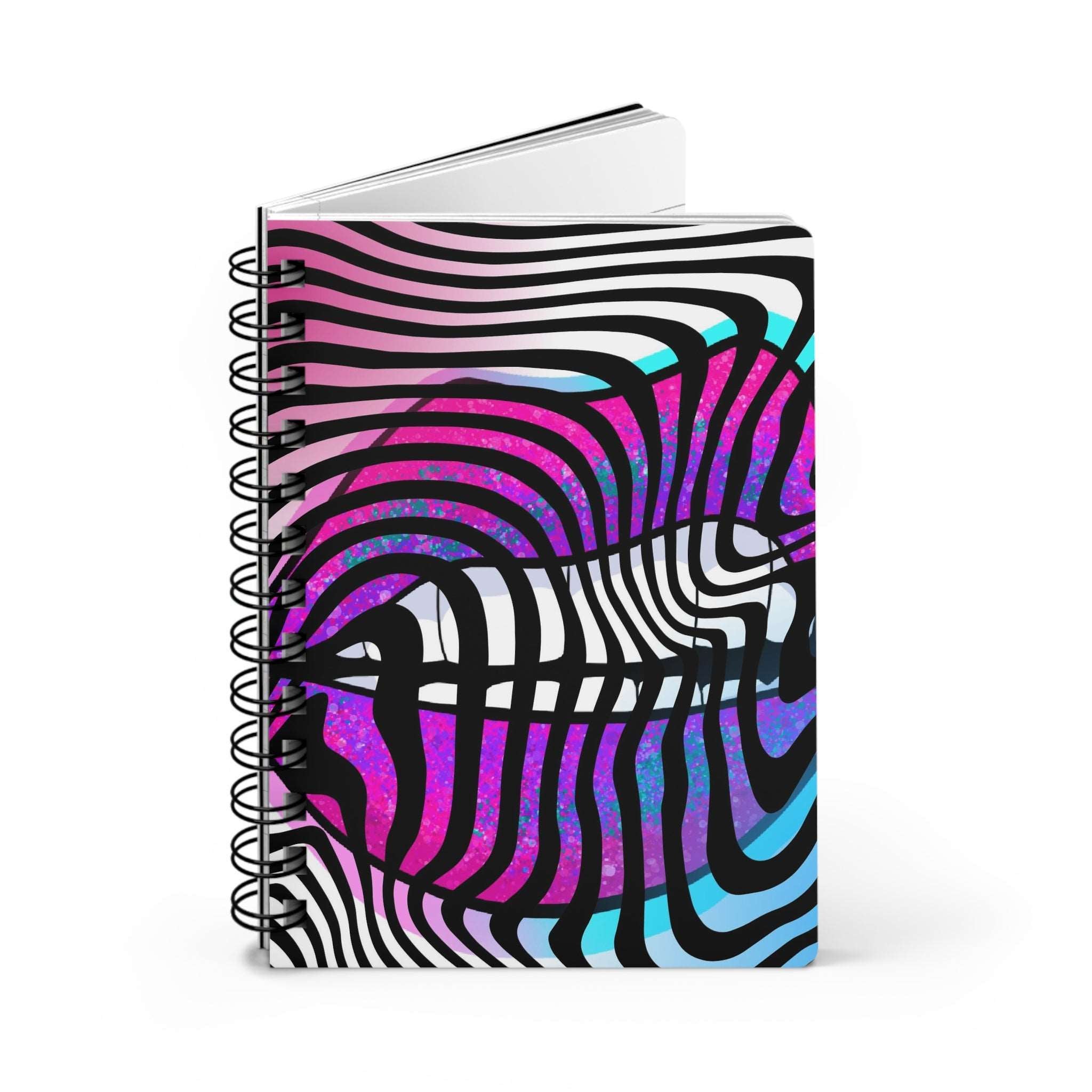 Cosmic Wave Spiral Bound Journal