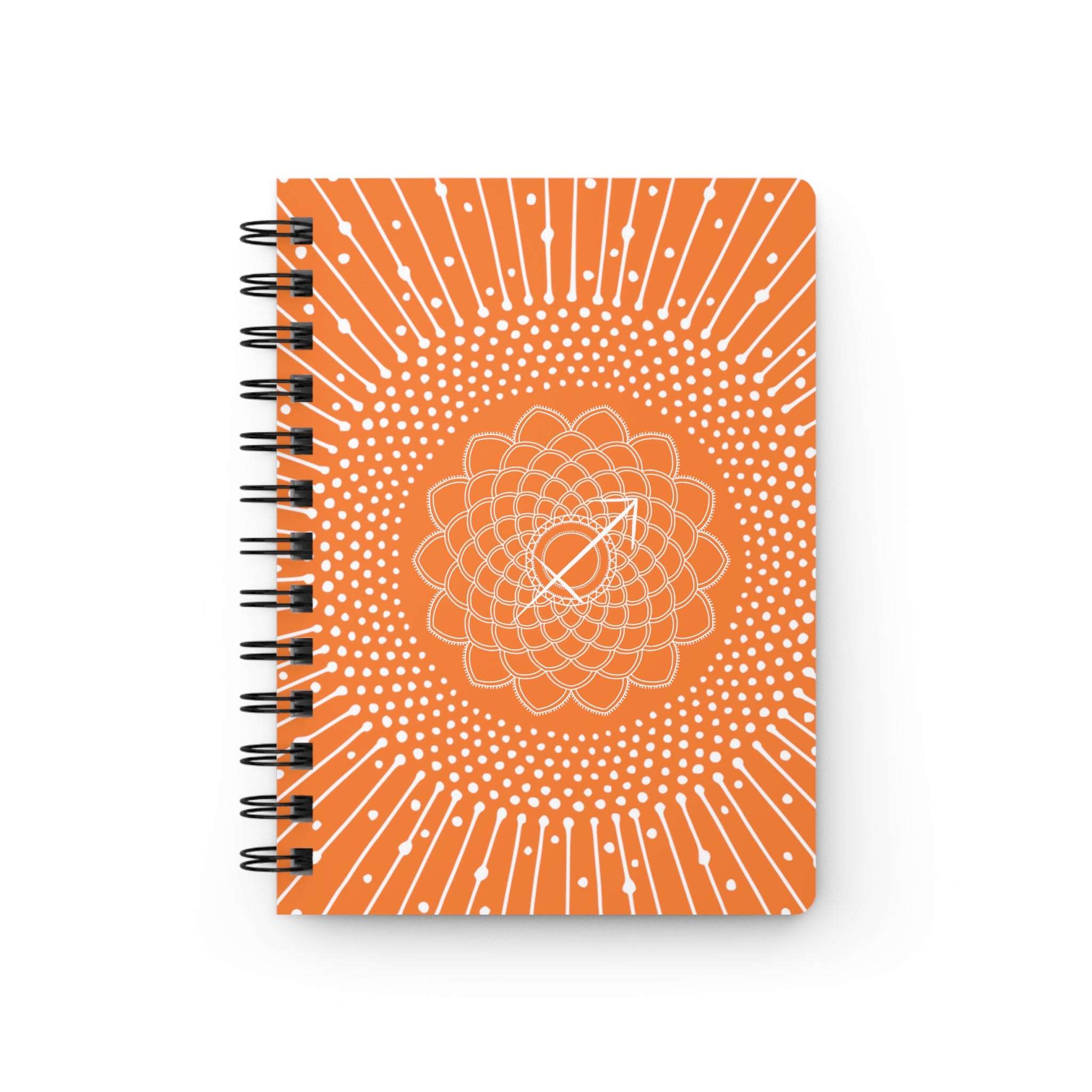 Sagittarius Mandala Spiral Bound Journal