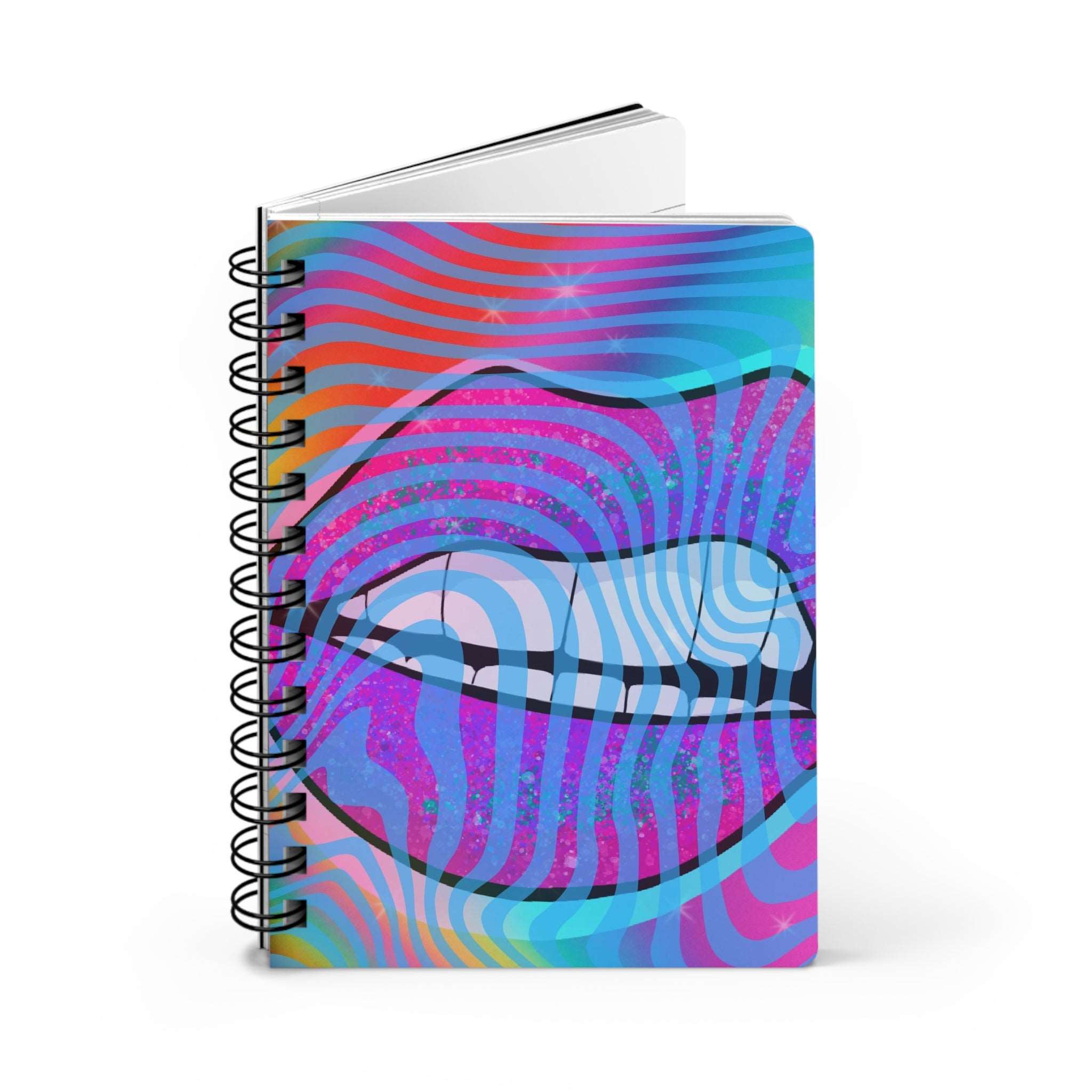 Cosmic Lips Spiral Bound Journal