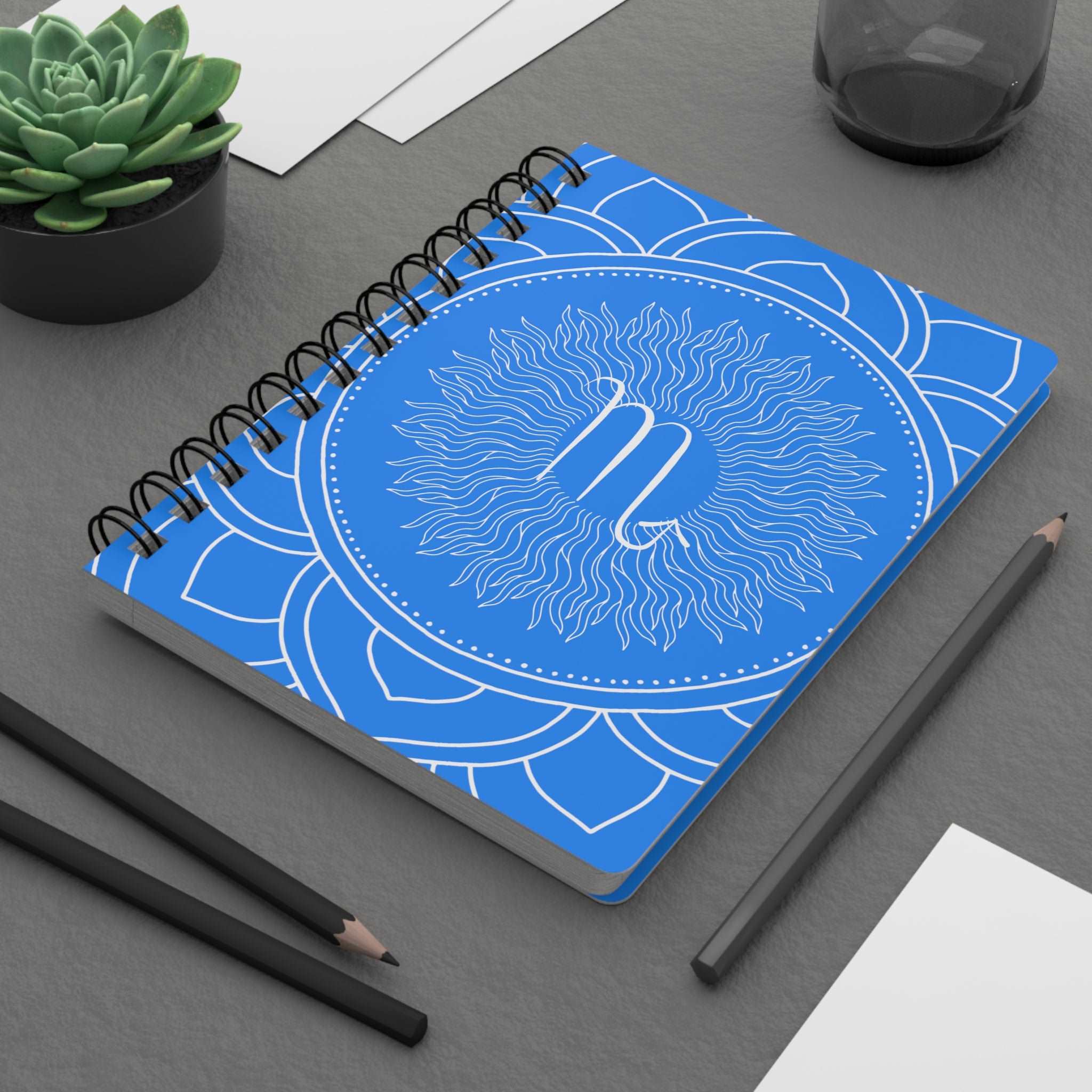 Scorpio Mandala Spiral Bound Journal