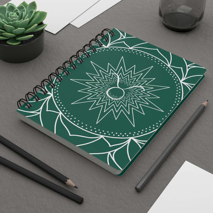 Taurus Mandala Spiral Bound Journal