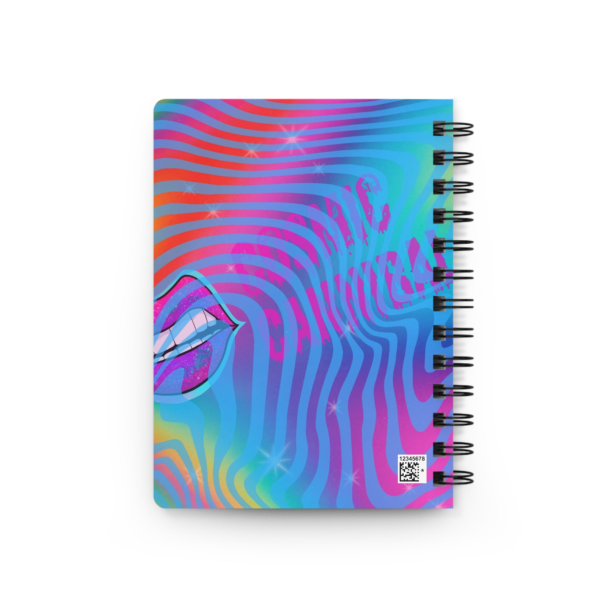 Cosmic Lips Spiral Bound Journal