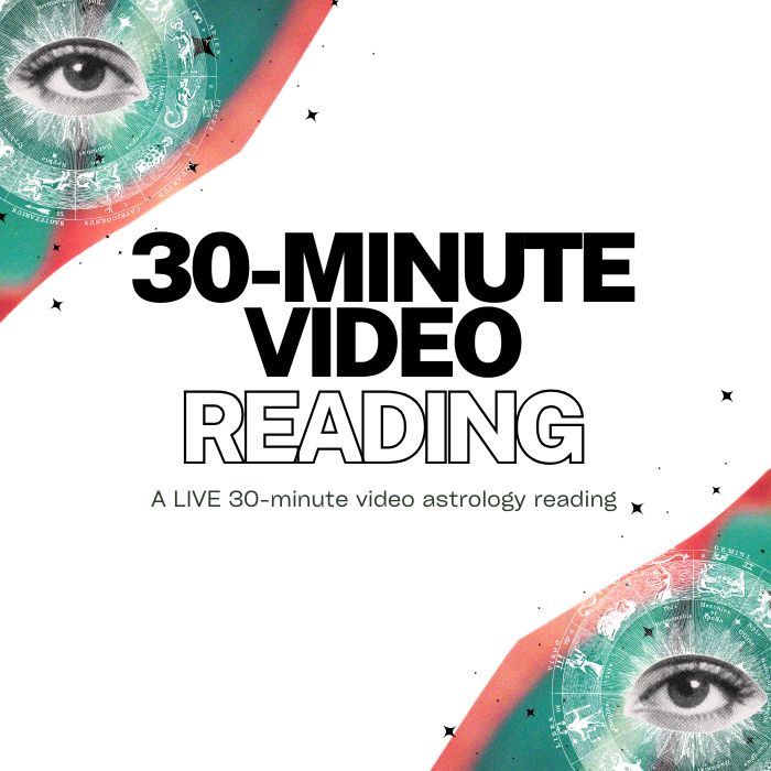 30-Minute Video Astrology Reading