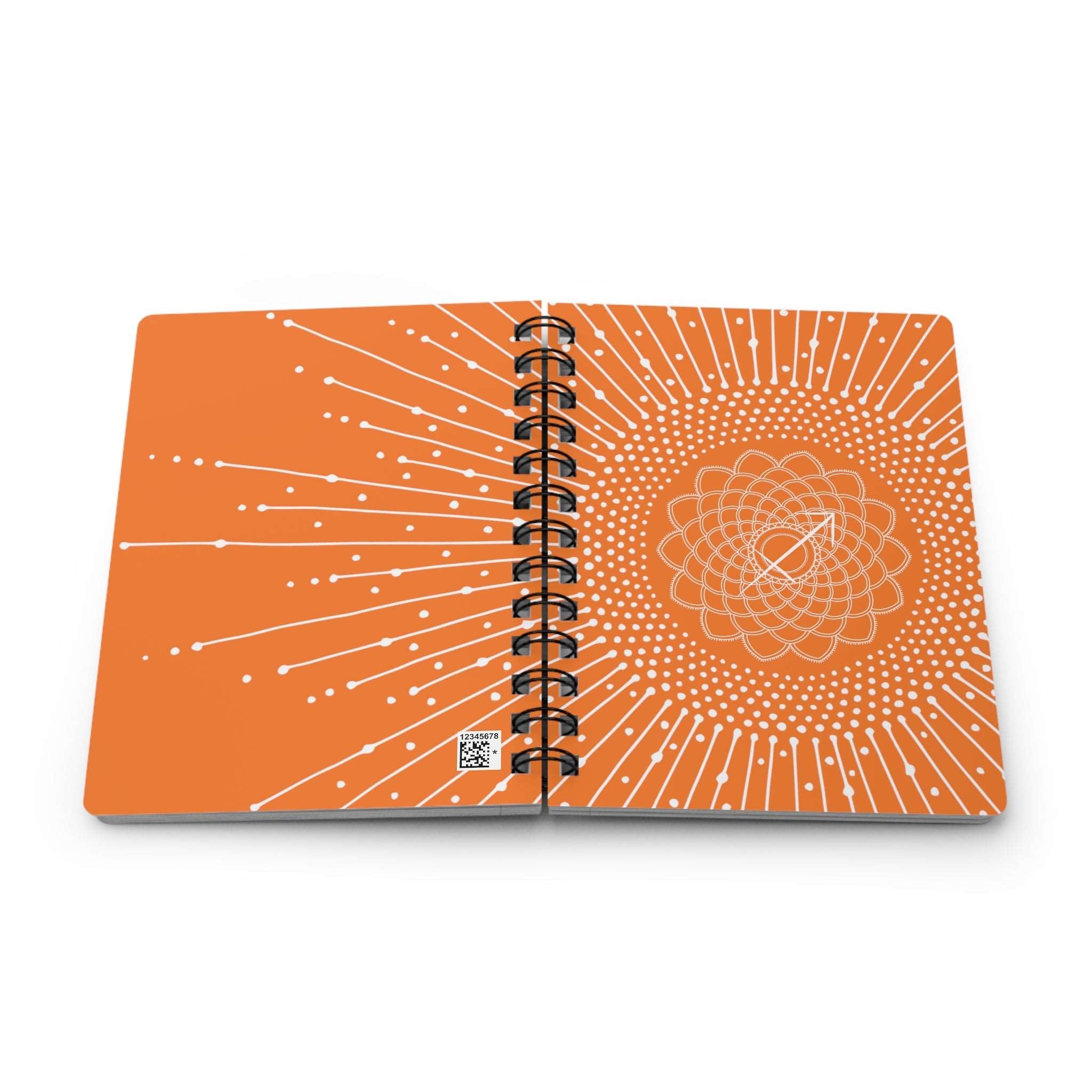 Sagittarius Mandala Spiral Bound Journal