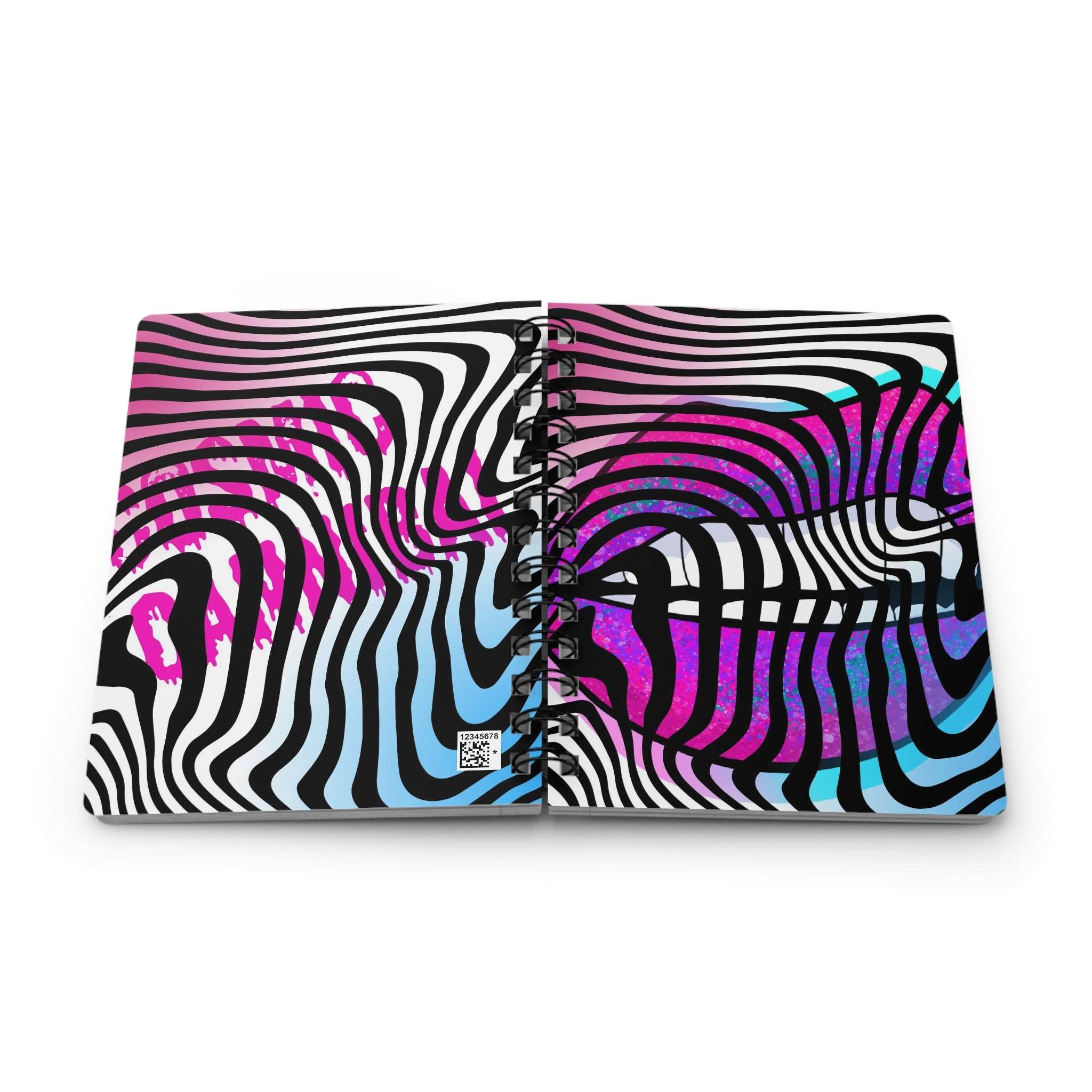 Cosmic Wave Spiral Bound Journal