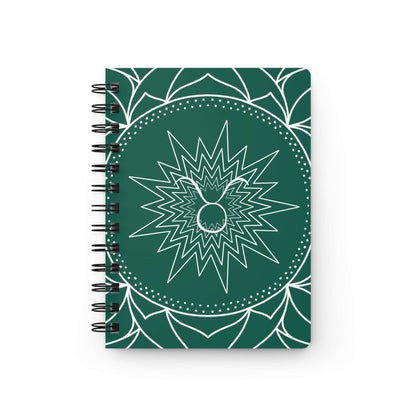 Taurus Mandala Spiral Bound Journal