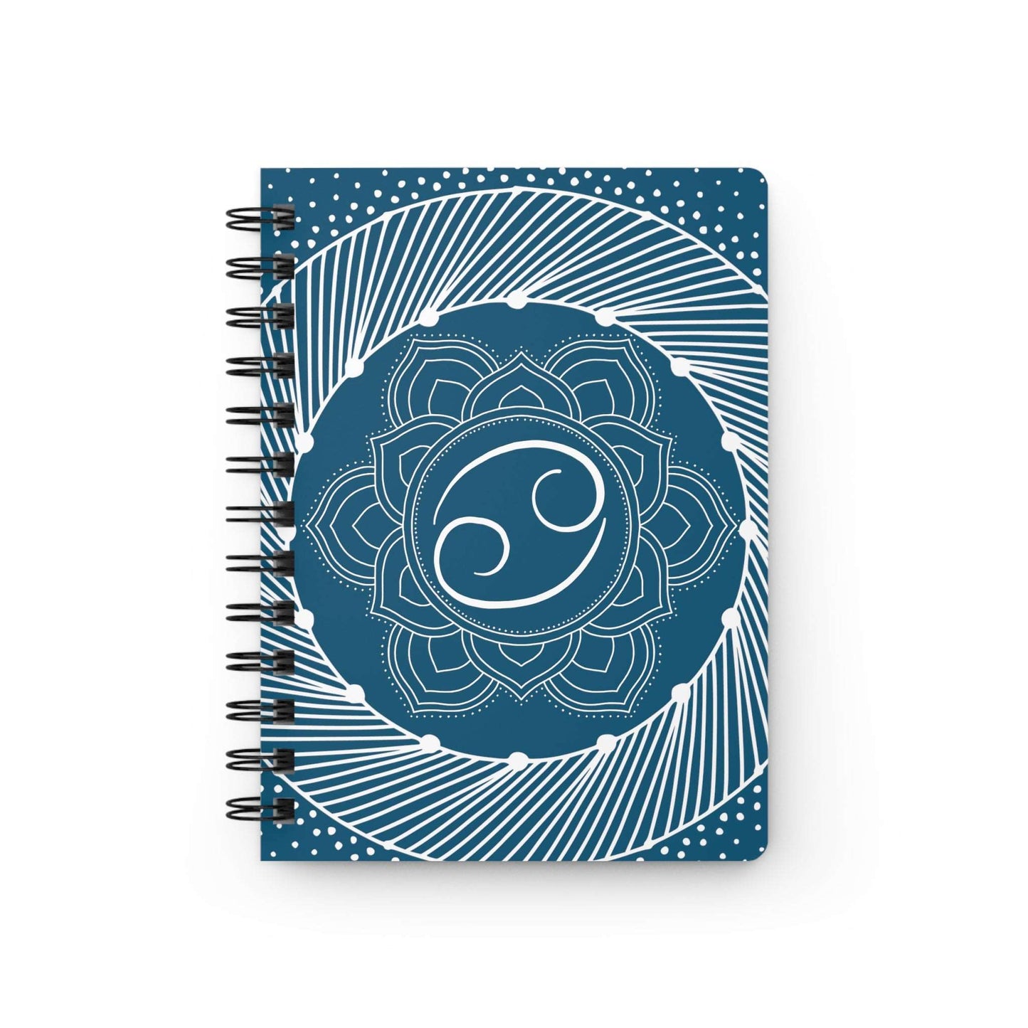 Cancer Mandala Spiral Bound Journal