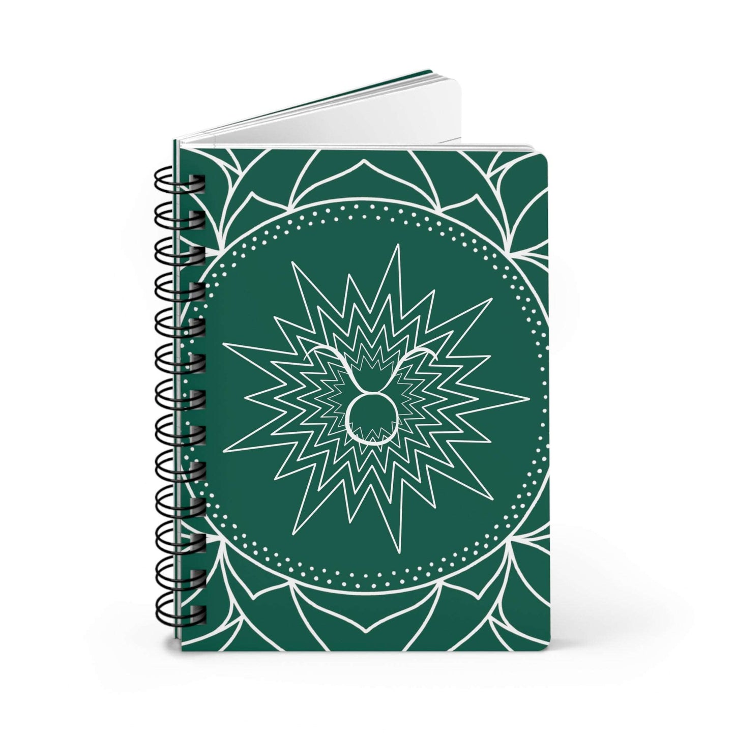 Taurus Mandala Spiral Bound Journal