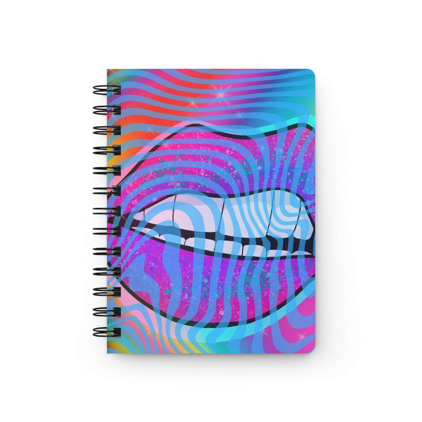 Cosmic Lips Spiral Bound Journal