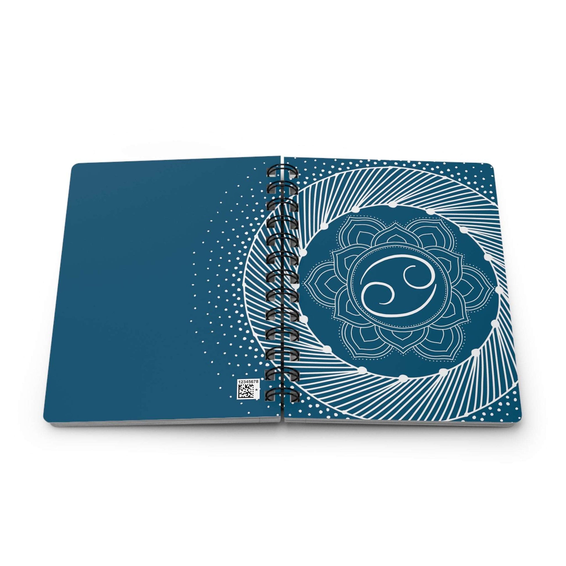 Cancer Mandala Spiral Bound Journal