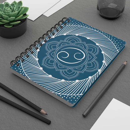 Cancer Mandala Spiral Bound Journal