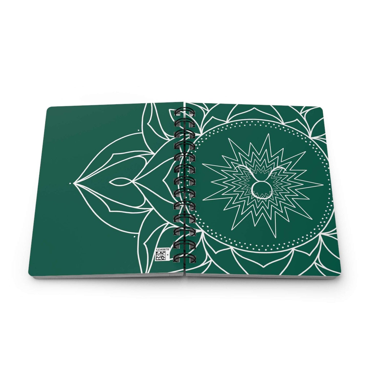 Taurus Mandala Spiral Bound Journal