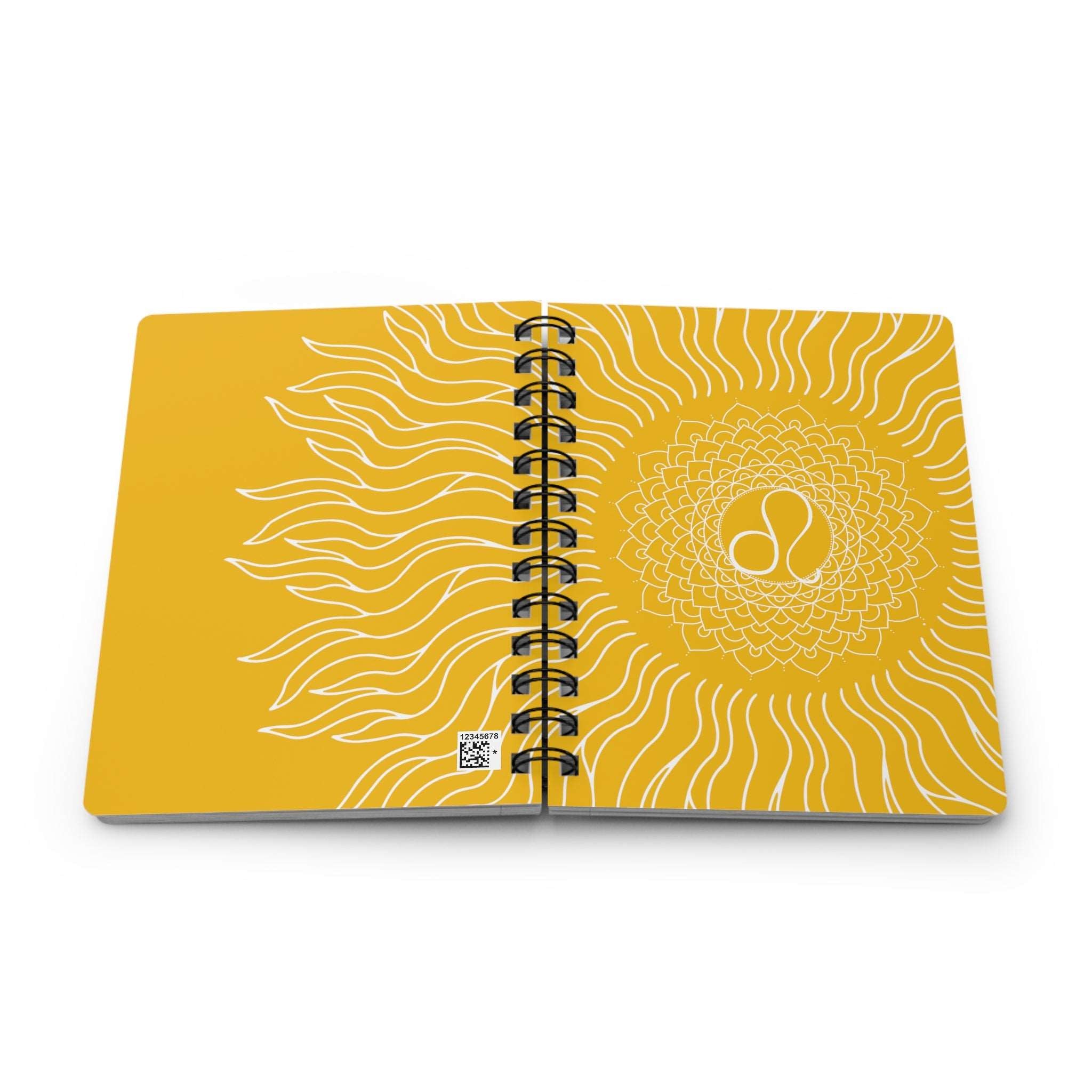 Leo Mandala Spiral Bound Journal