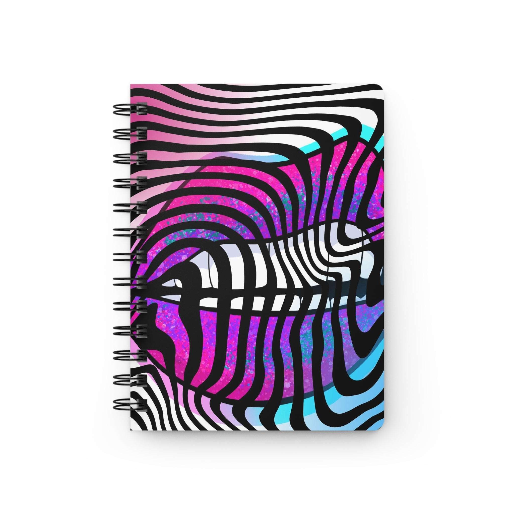 Cosmic Wave Spiral Bound Journal