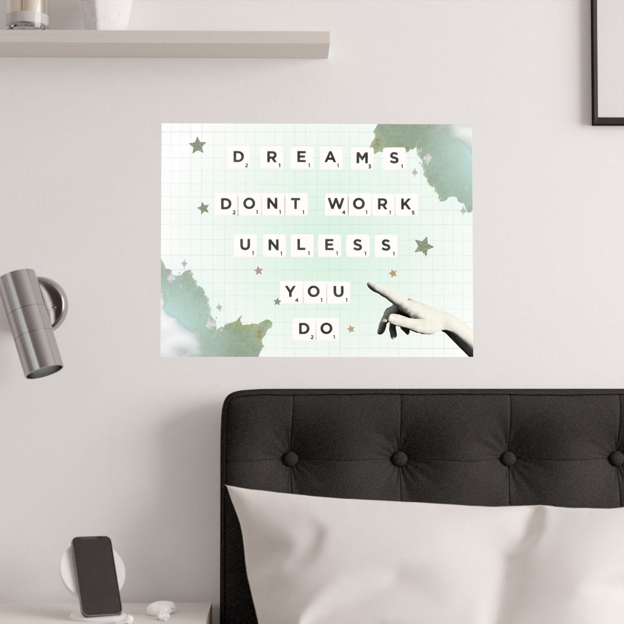 DREAM WORK Digital Art Print for Motivation & Manifestation