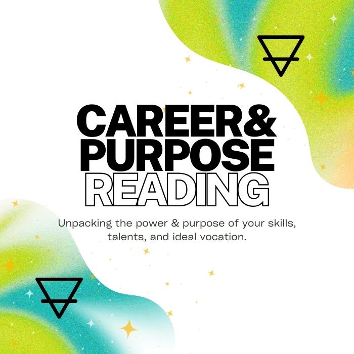 Career & Purpose Birth Chart Reading