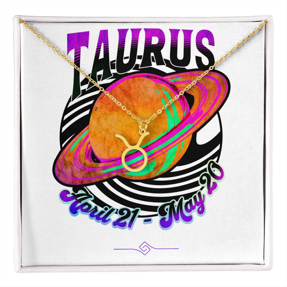 Zodiac Sign Necklace and Gift Box