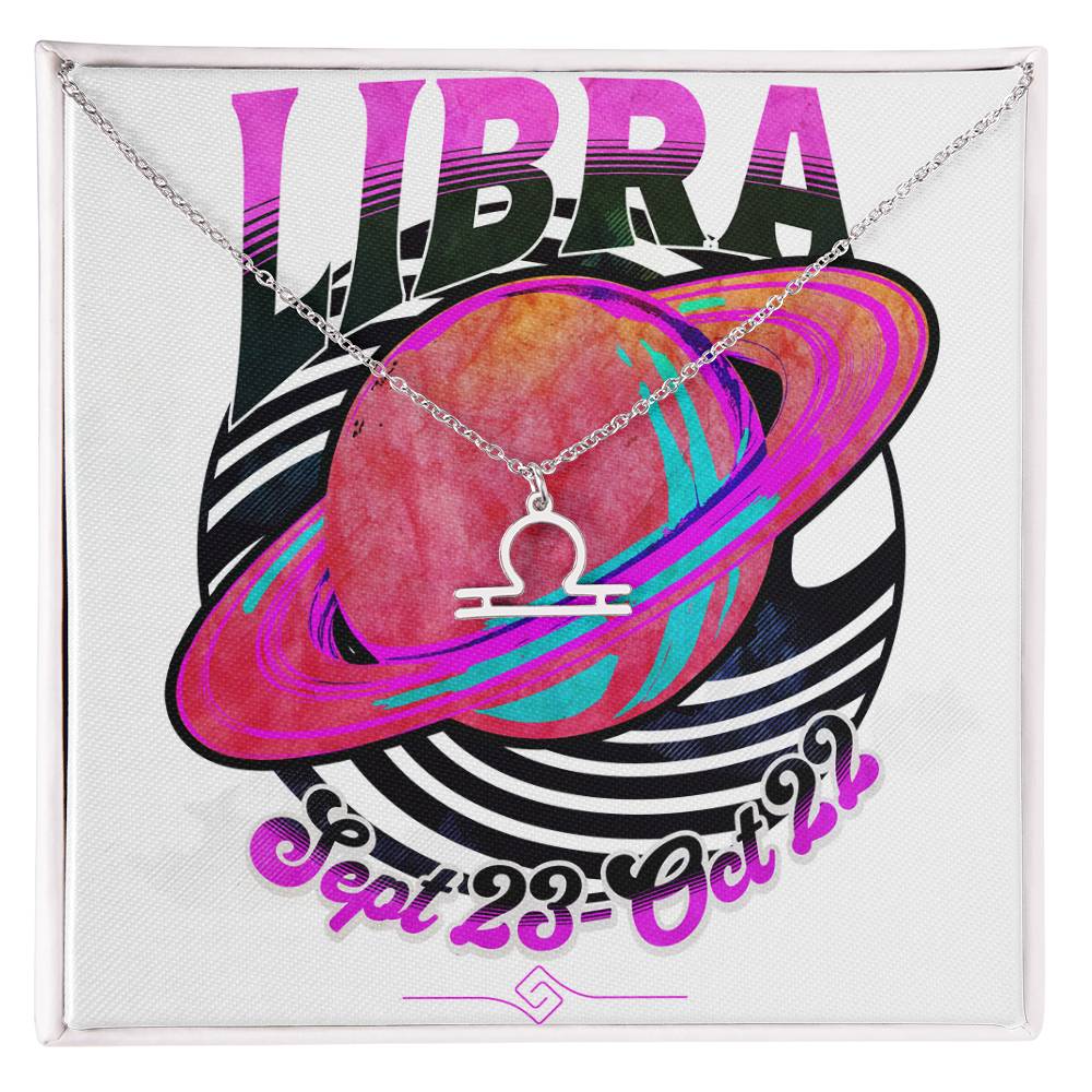 Zodiac Sign Necklace and Gift Box