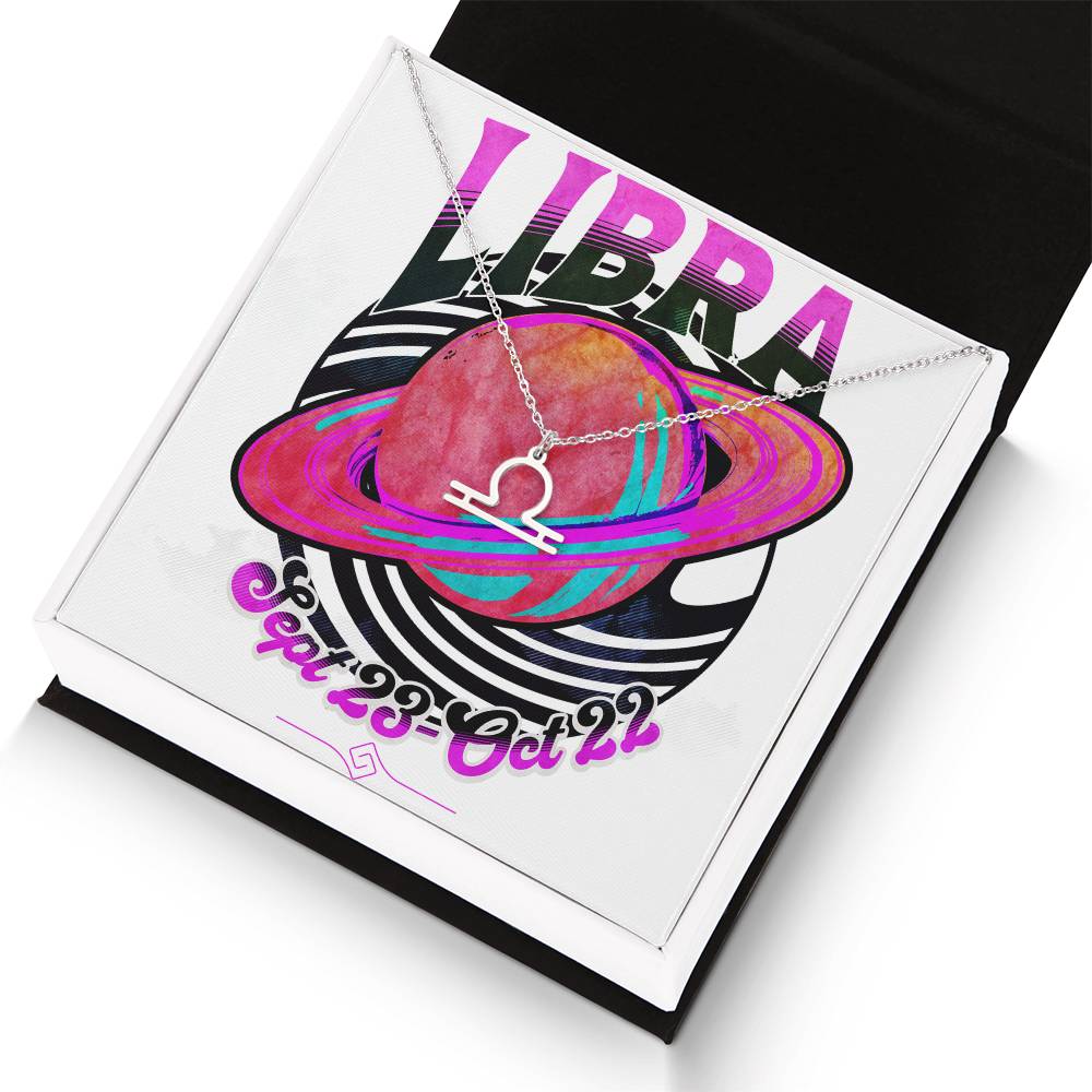 Zodiac Sign Necklace and Gift Box